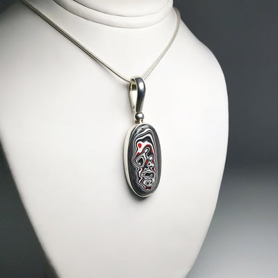 Fordite Pendant