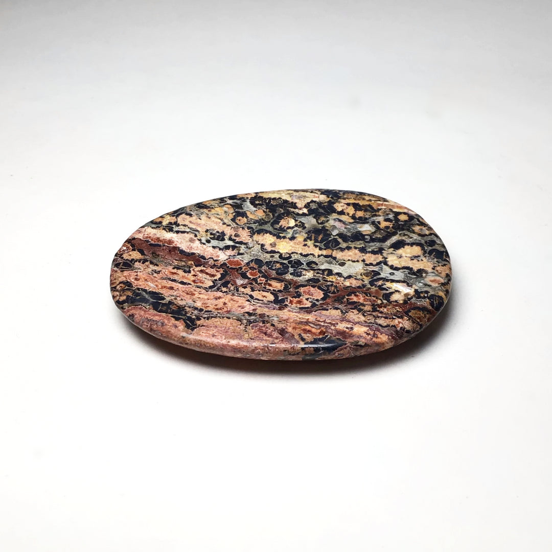 Worry Stone - Leopard Skin Jasper - Rocks and Gems Canada