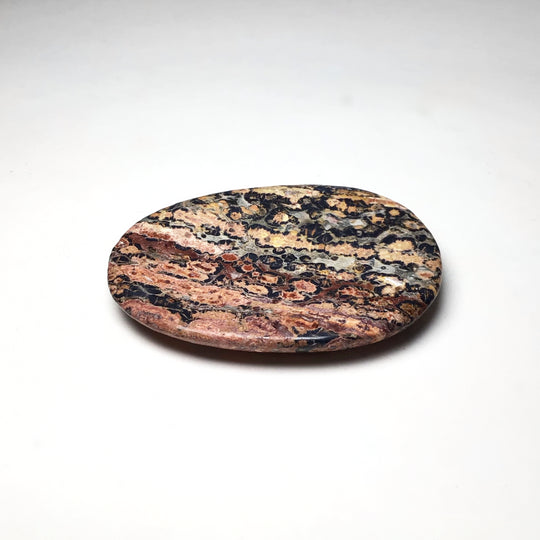Worry Stone - Leopard Skin Jasper - Rocks and Gems Canada