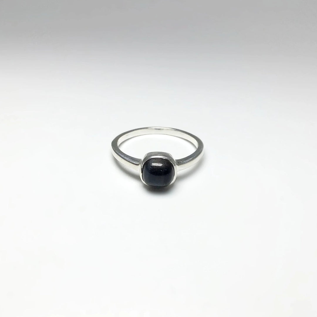 Blue Tiger Eye Ring - Rocks and Gems Canada