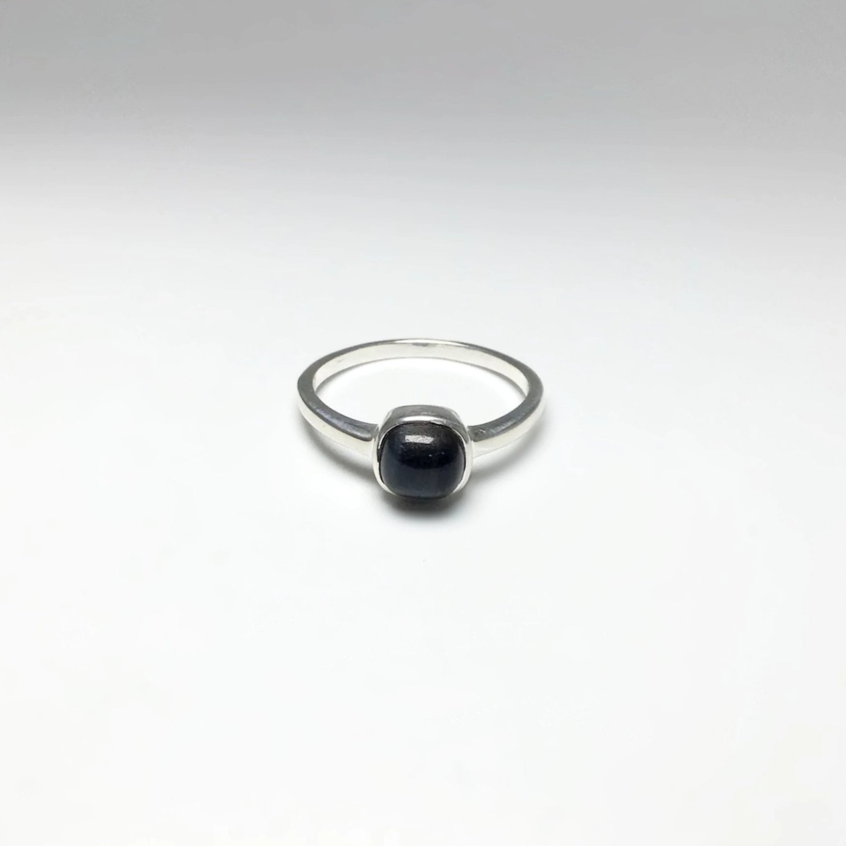Blue Tiger Eye Ring - Rocks and Gems Canada