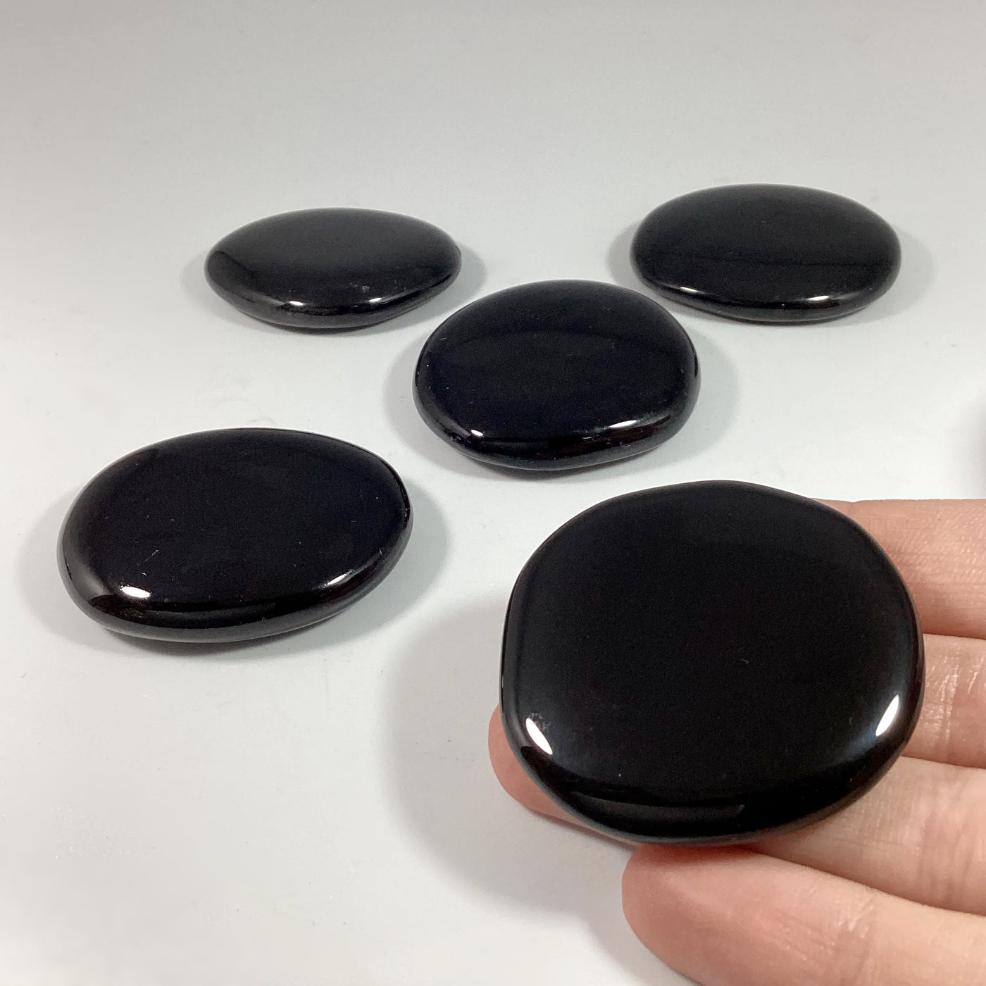 Black Obsidian Touch Stone