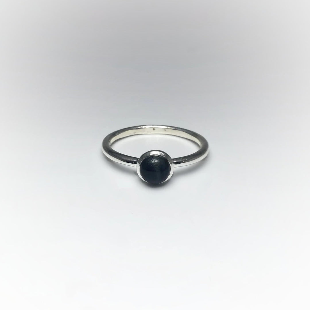 Blue Tiger Eye Ring - Rocks and Gems Canada