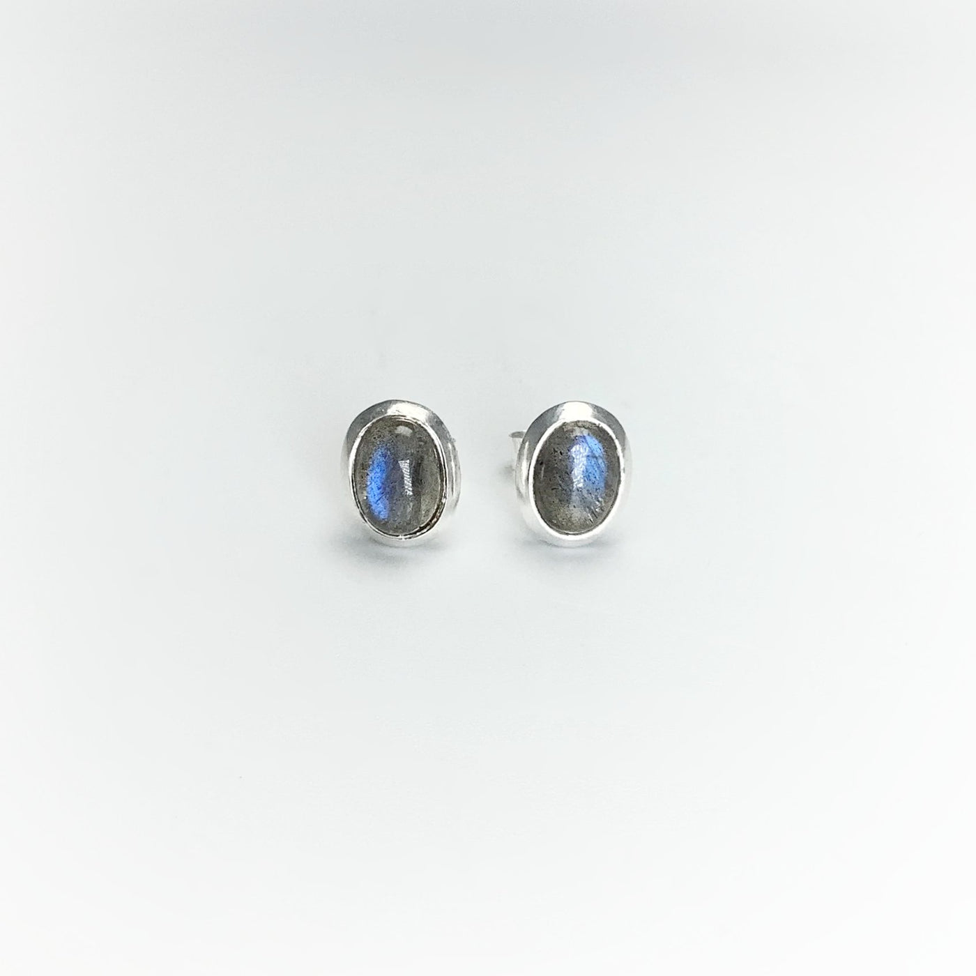 Labradorite Stud Earrings