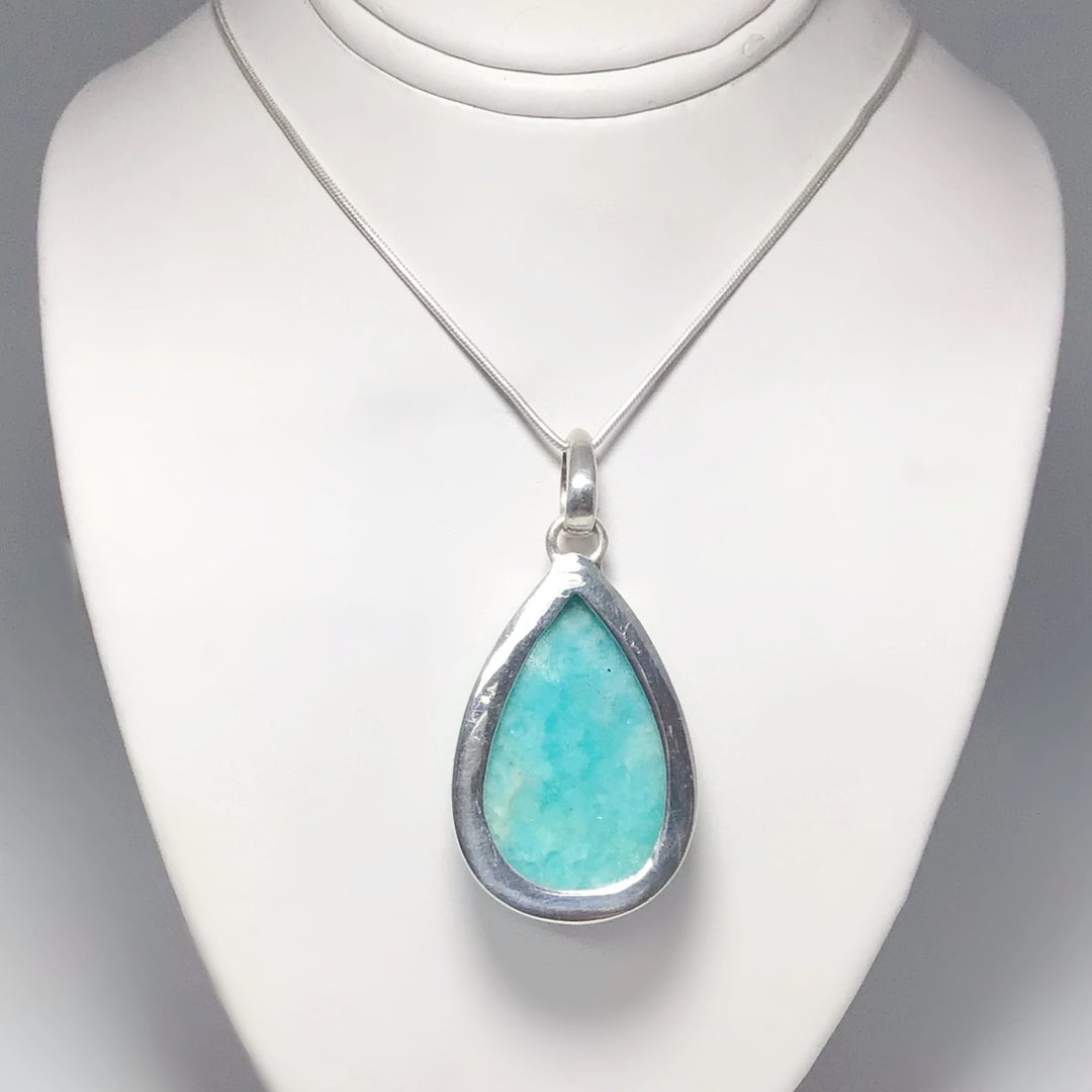 Amazonite Pendant - Rocks and Gems Canada