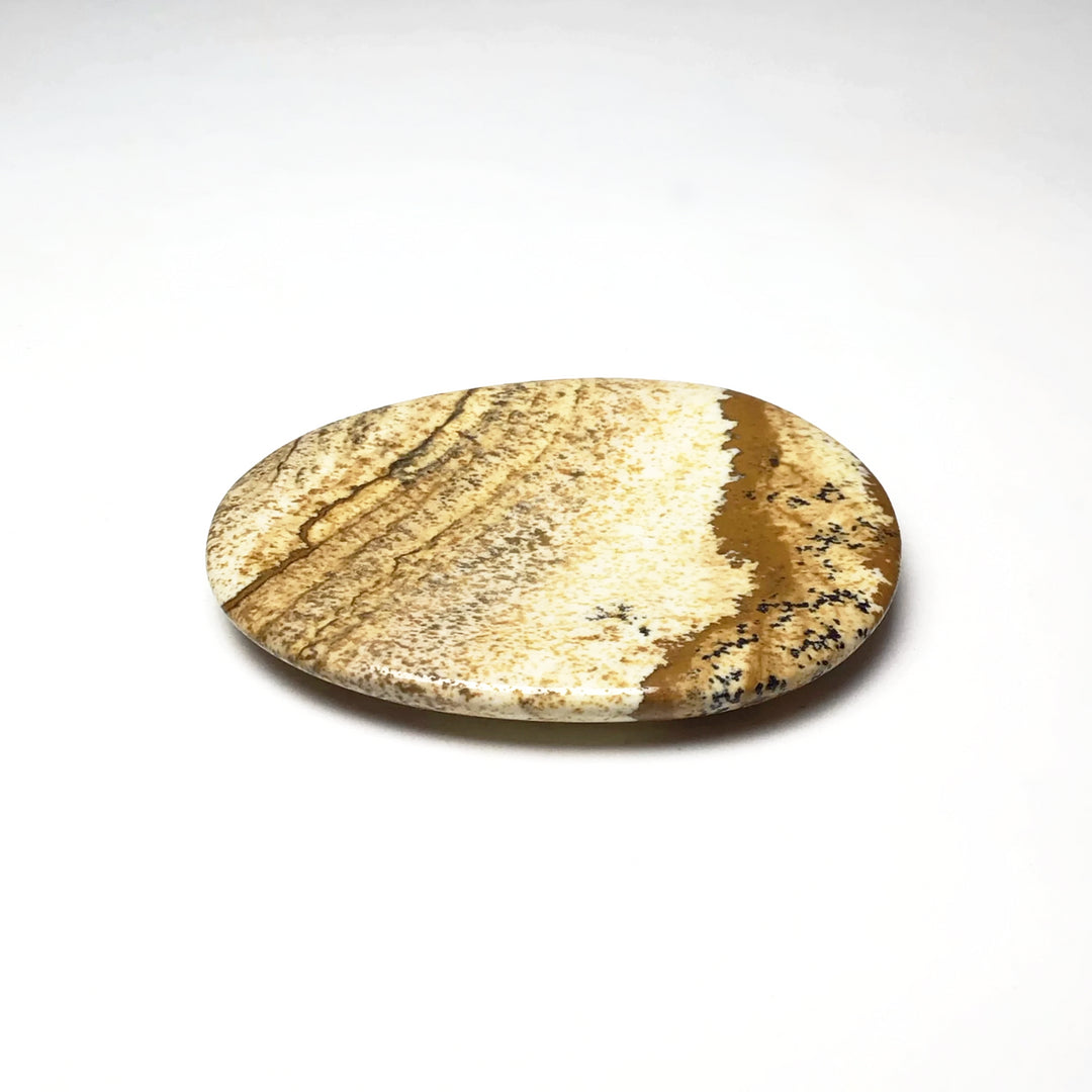 Worry Stone - Picture Jasper - Rocks and Gems Canada