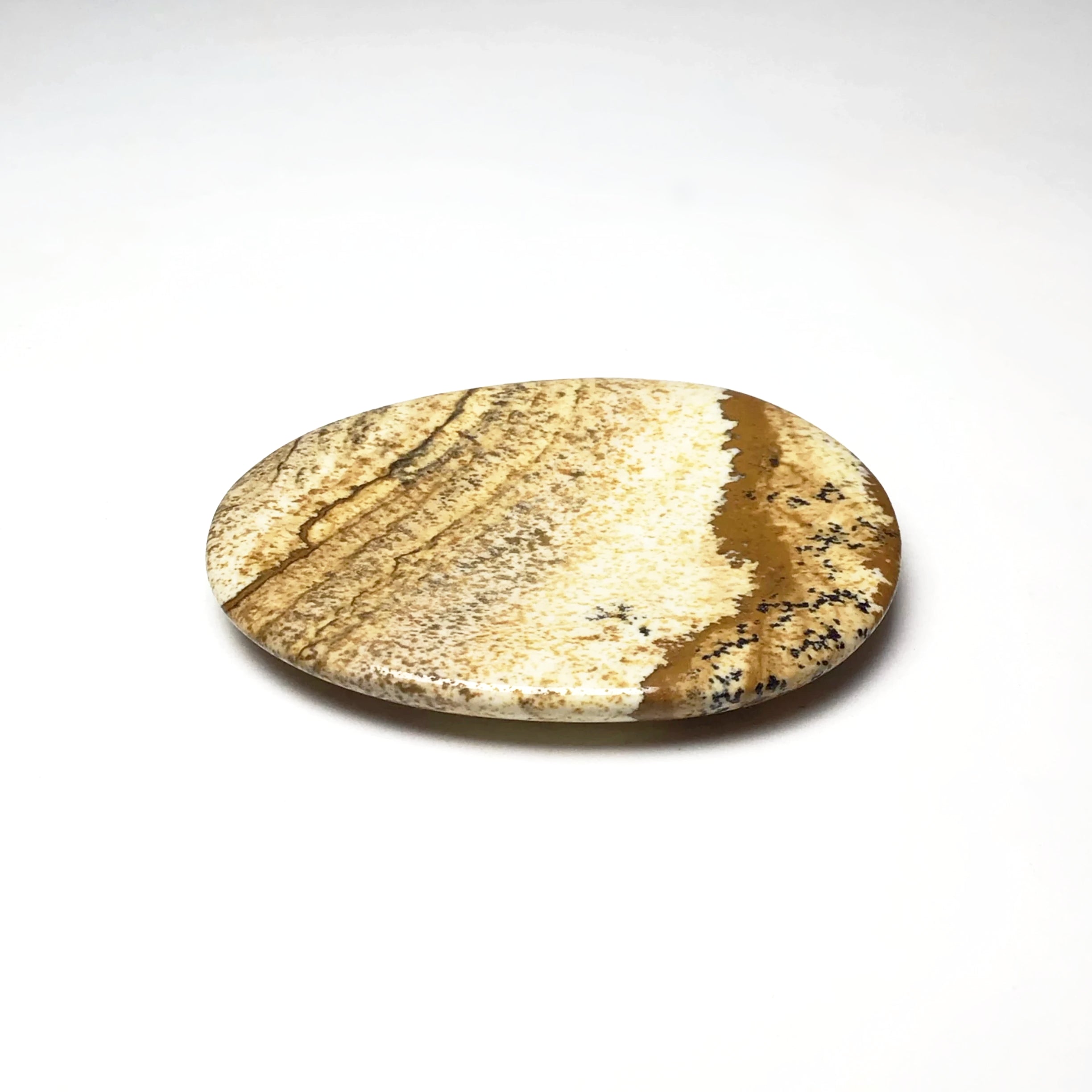 Worry Stone - Picture Jasper - Rocks and Gems Canada