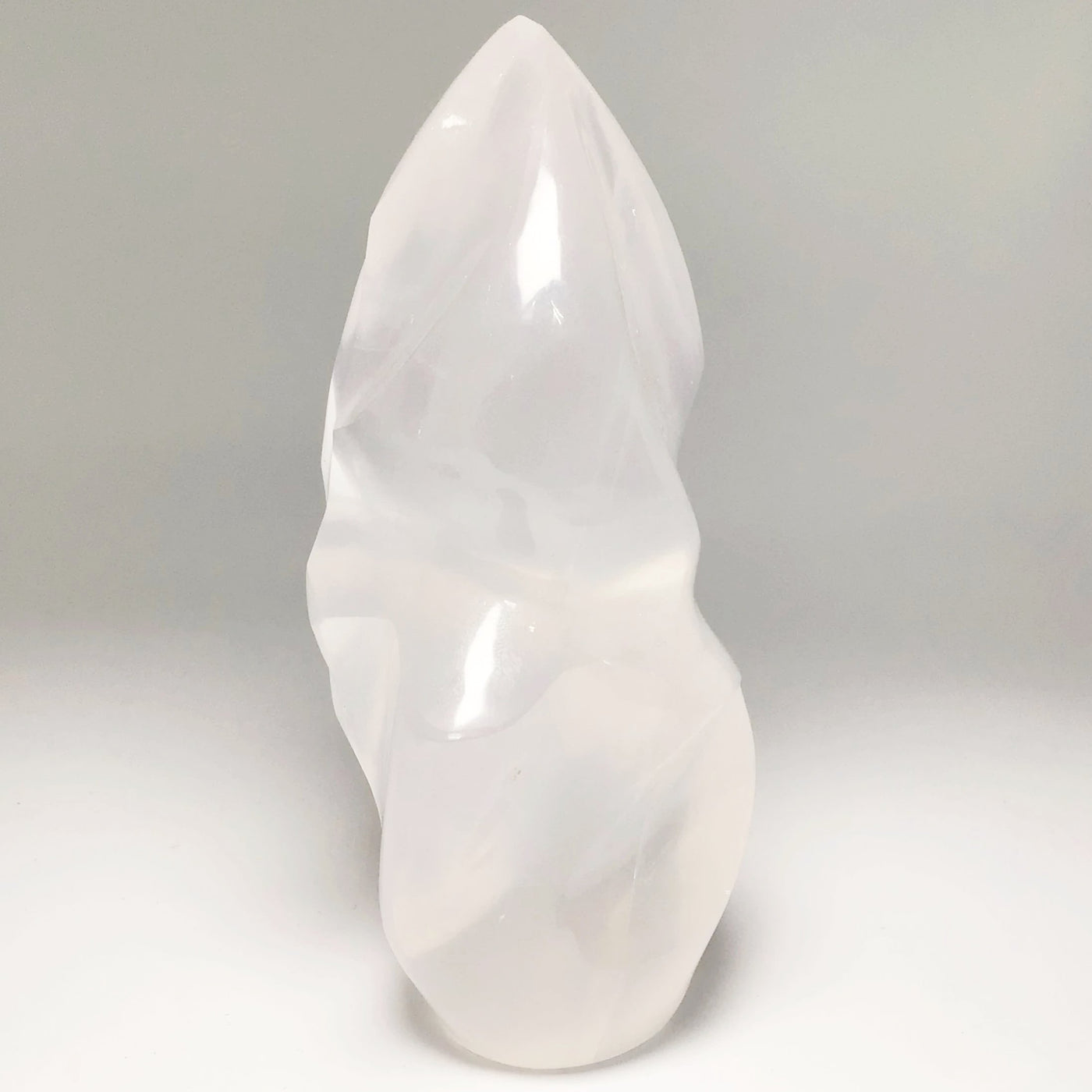 Carved Girasol Quartz Flame