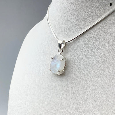 Raw Moonstone Pendant