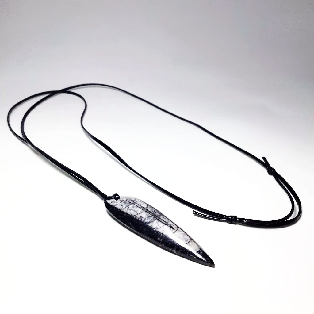 Orthoceras Necklace - Rocks and Gems Canada
