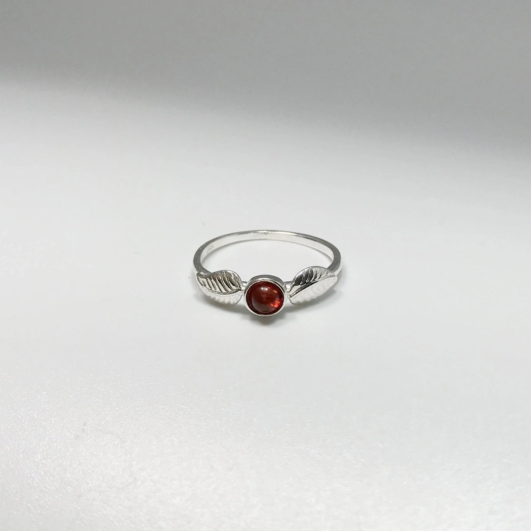 Cognac Amber Ring - Rocks and Gems Canada