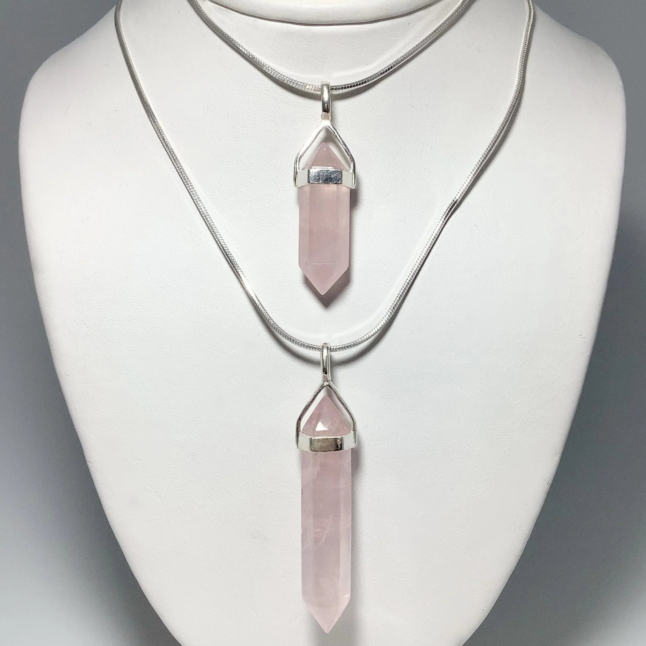 Double terminated quartz necklace 2025