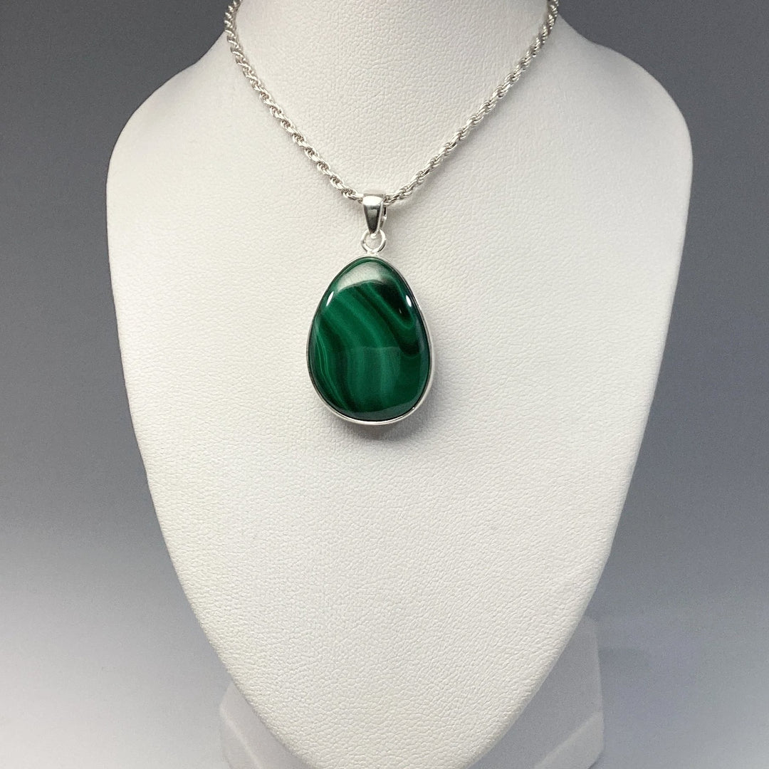 Malachite Pendant - Rocks and Gems Canada