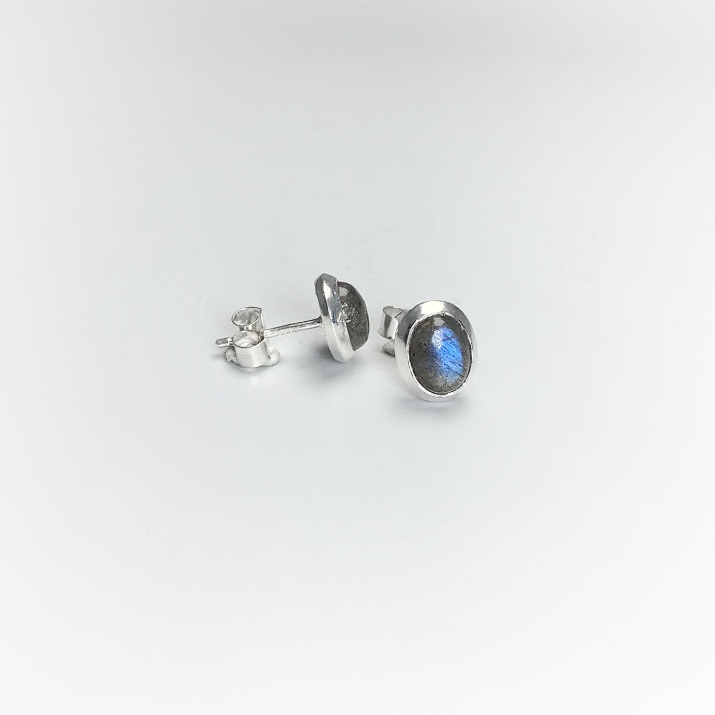 Labradorite Stud Earrings