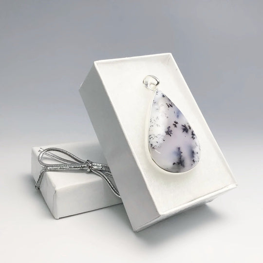 Dendritic Opal Pendant - Rocks and Gems Canada
