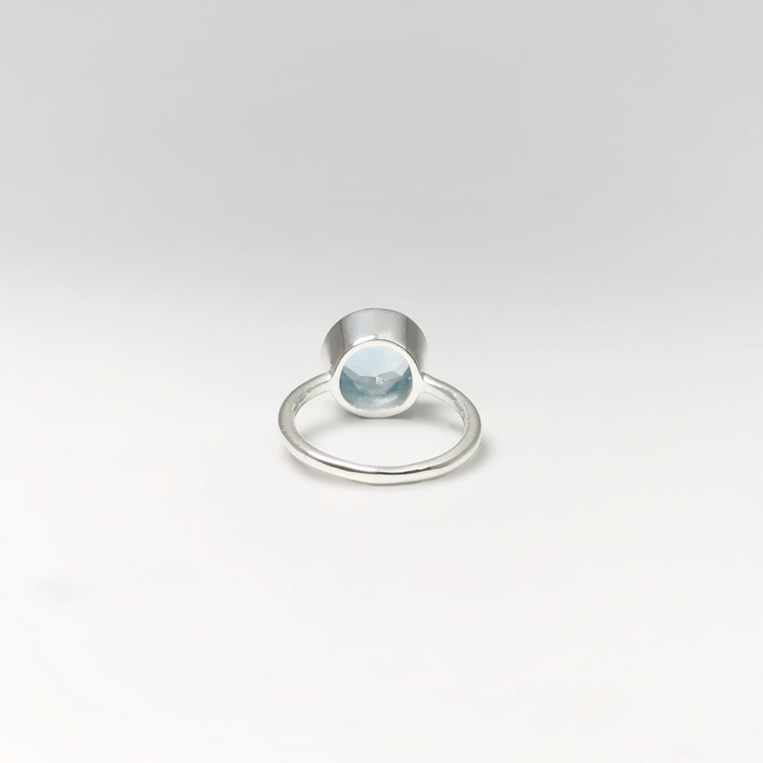 Blue Topaz Ring - Rocks and Gems Canada