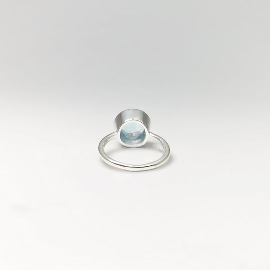 Blue Topaz Ring - Rocks and Gems Canada