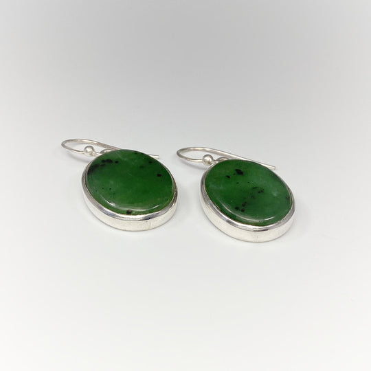 Jade Dangle Earrings - Rocks and Gems Canada