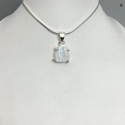 Raw Moonstone Pendant