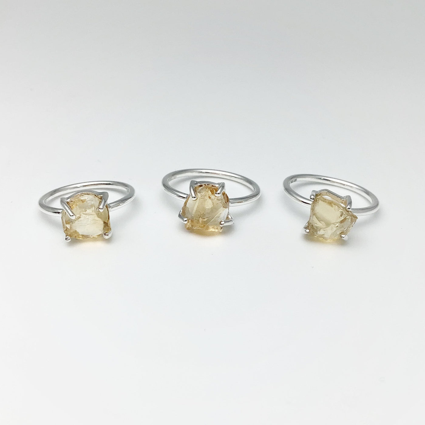 Raw Citrine Ring