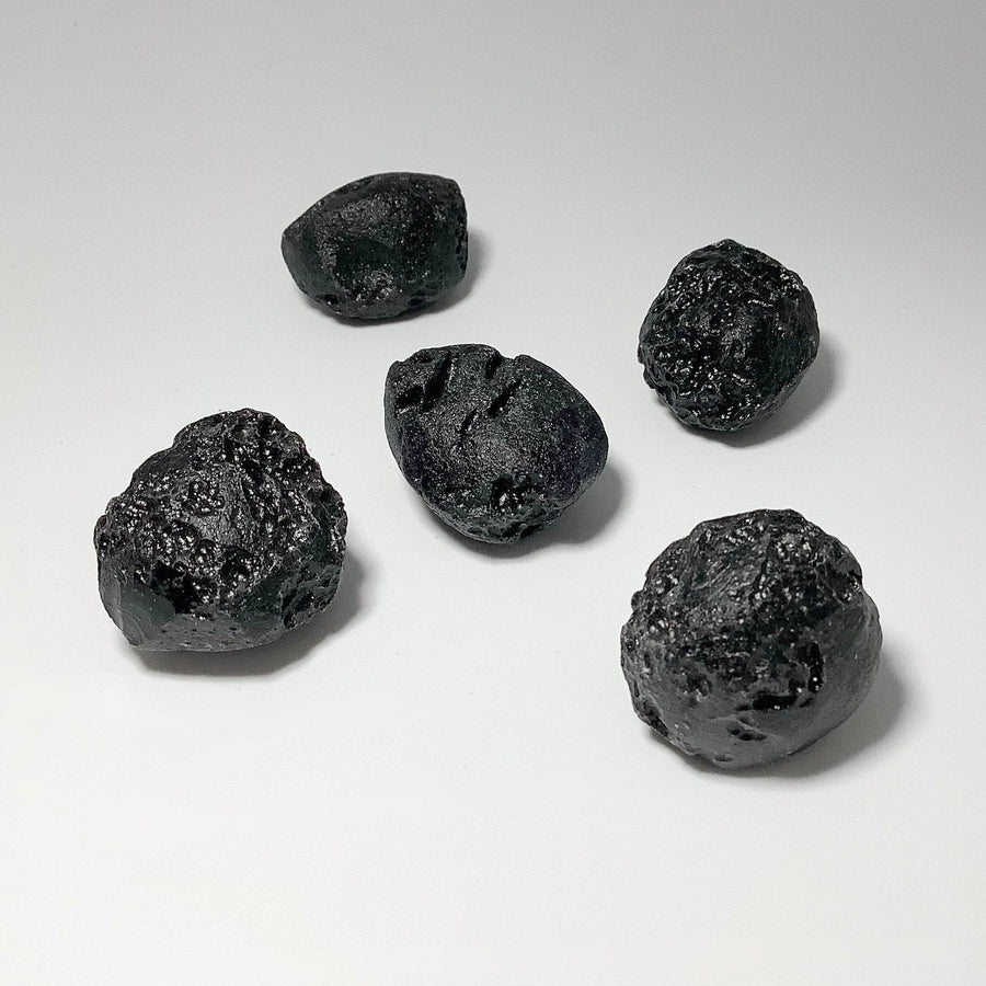 Black Tektite Specimen - Rocks and Gems Canada