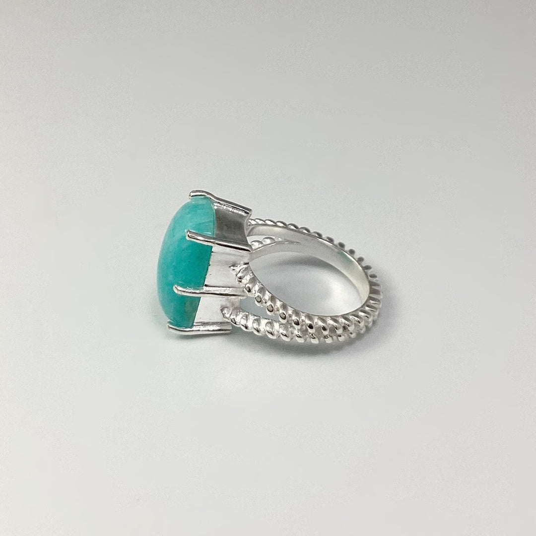 Amazonite Ring - Rocks and Gems Canada