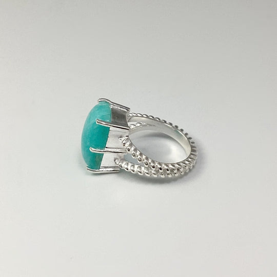 Amazonite Ring - Rocks and Gems Canada
