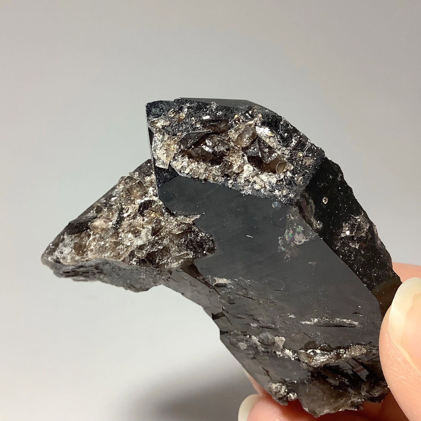 Smoky Quartz Cluster