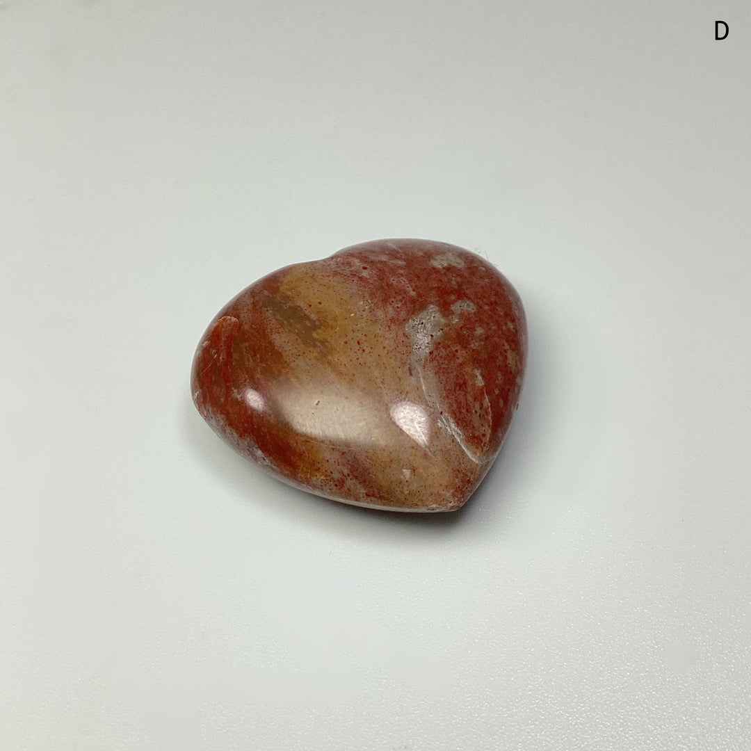 Petrified Wood Heart - Rocks and Gems Canada