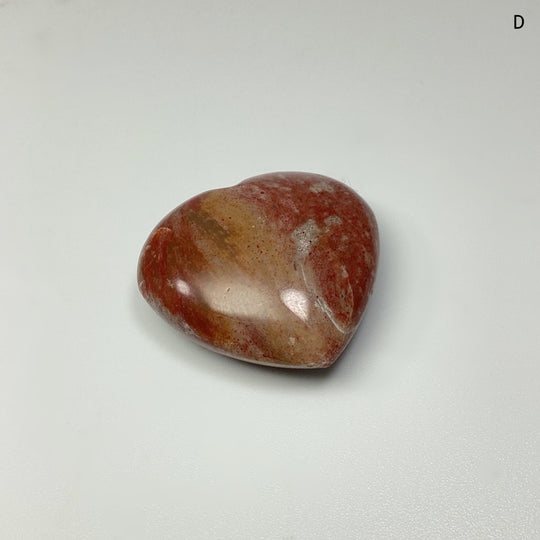 Petrified Wood Heart - Rocks and Gems Canada