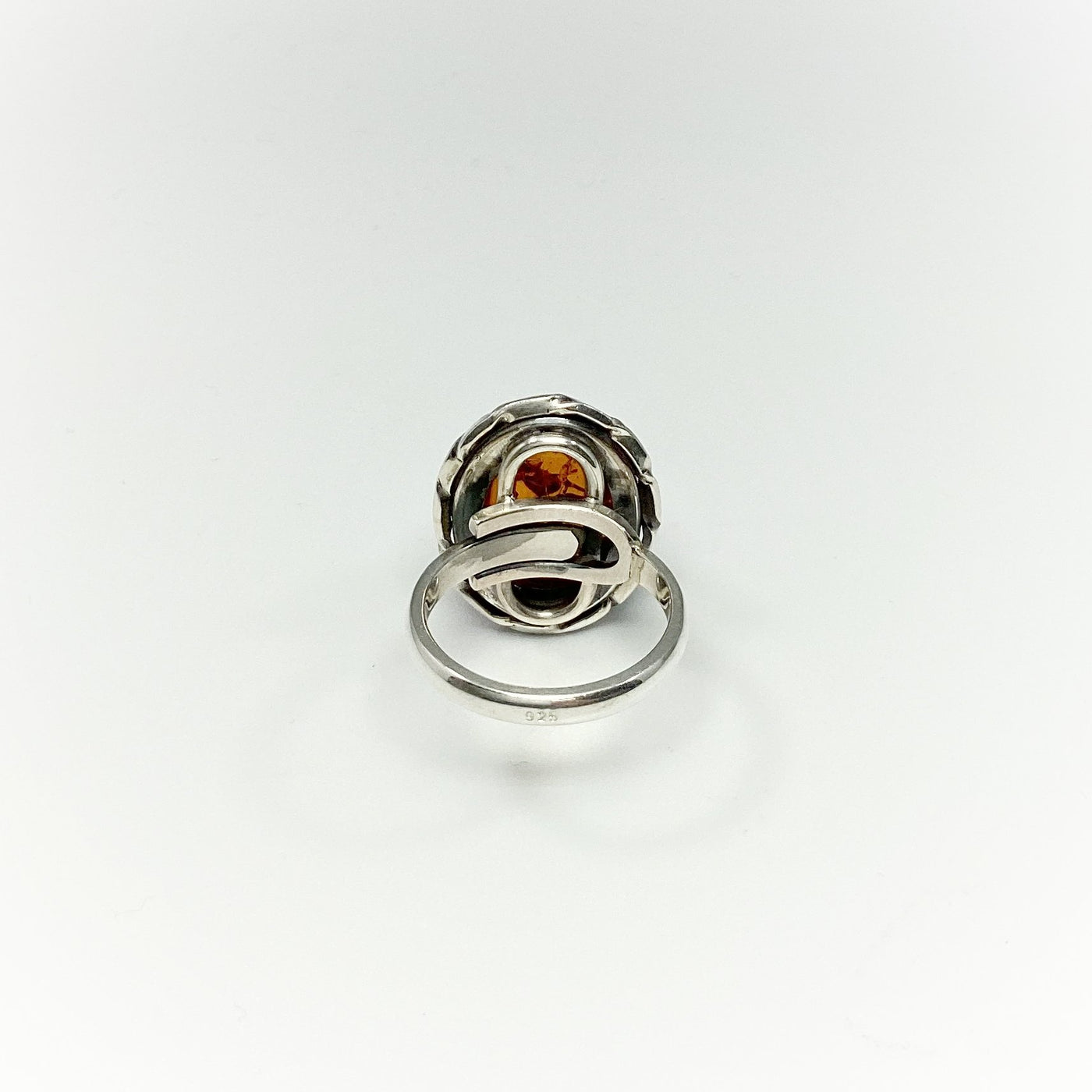 Cognac Amber Ring
