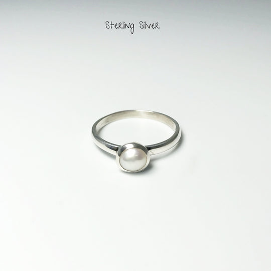 Freshwater Pearl Ring - Rocks and Gems Canada