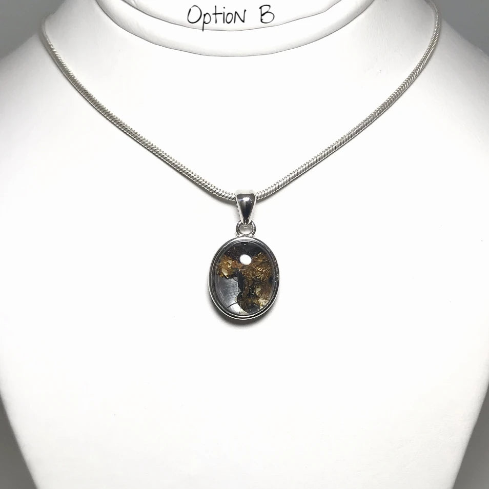 Sericho Meteorite Pendant - Rocks and Gems Canada