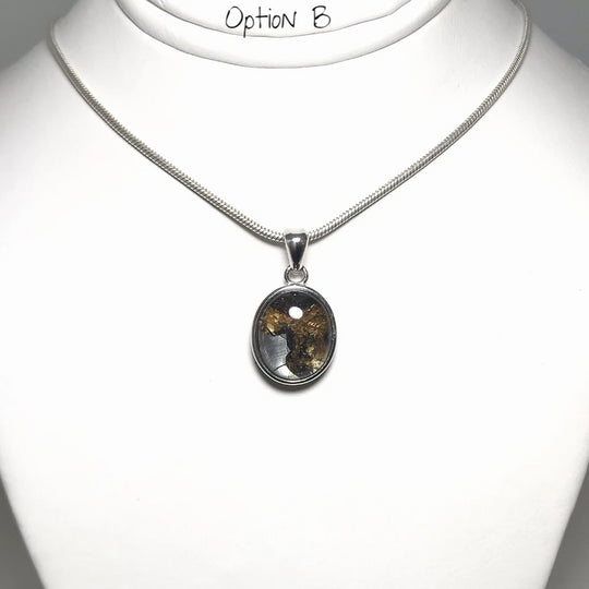 Sericho Meteorite Pendant - Rocks and Gems Canada