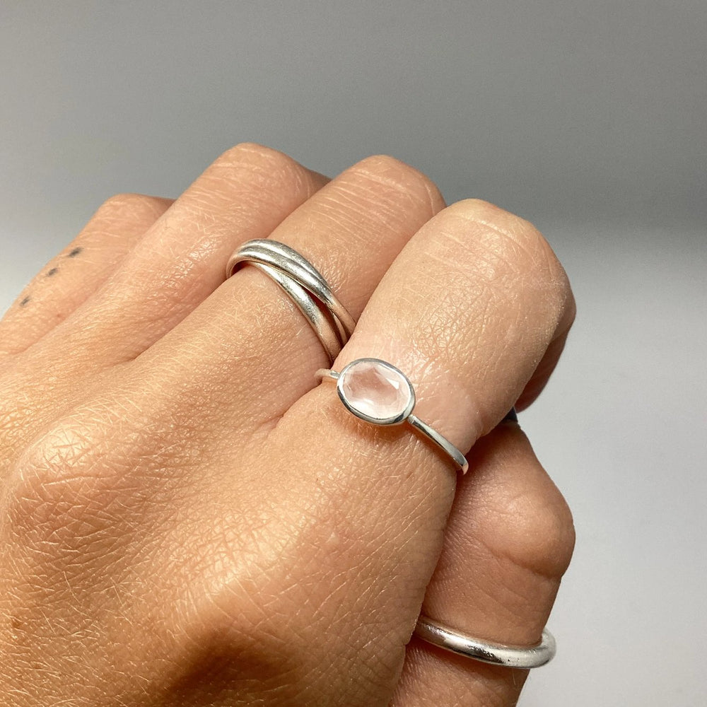 Rose Quartz Ring - Rocks and Gems Canada