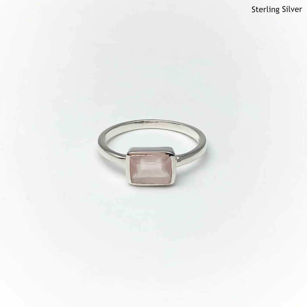 Rose Quartz Ring - Rocks and Gems Canada