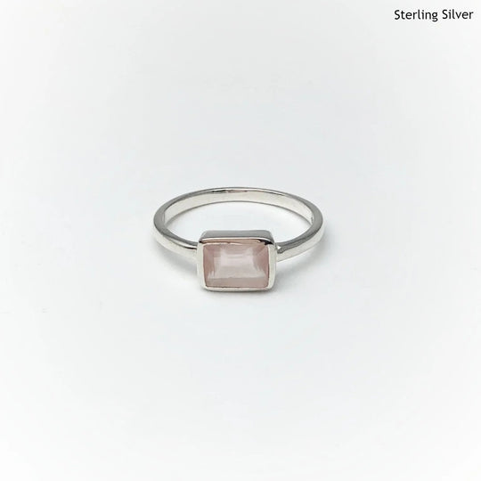 Rose Quartz Ring - Rocks and Gems Canada
