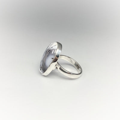 Dendritic Opal Ring