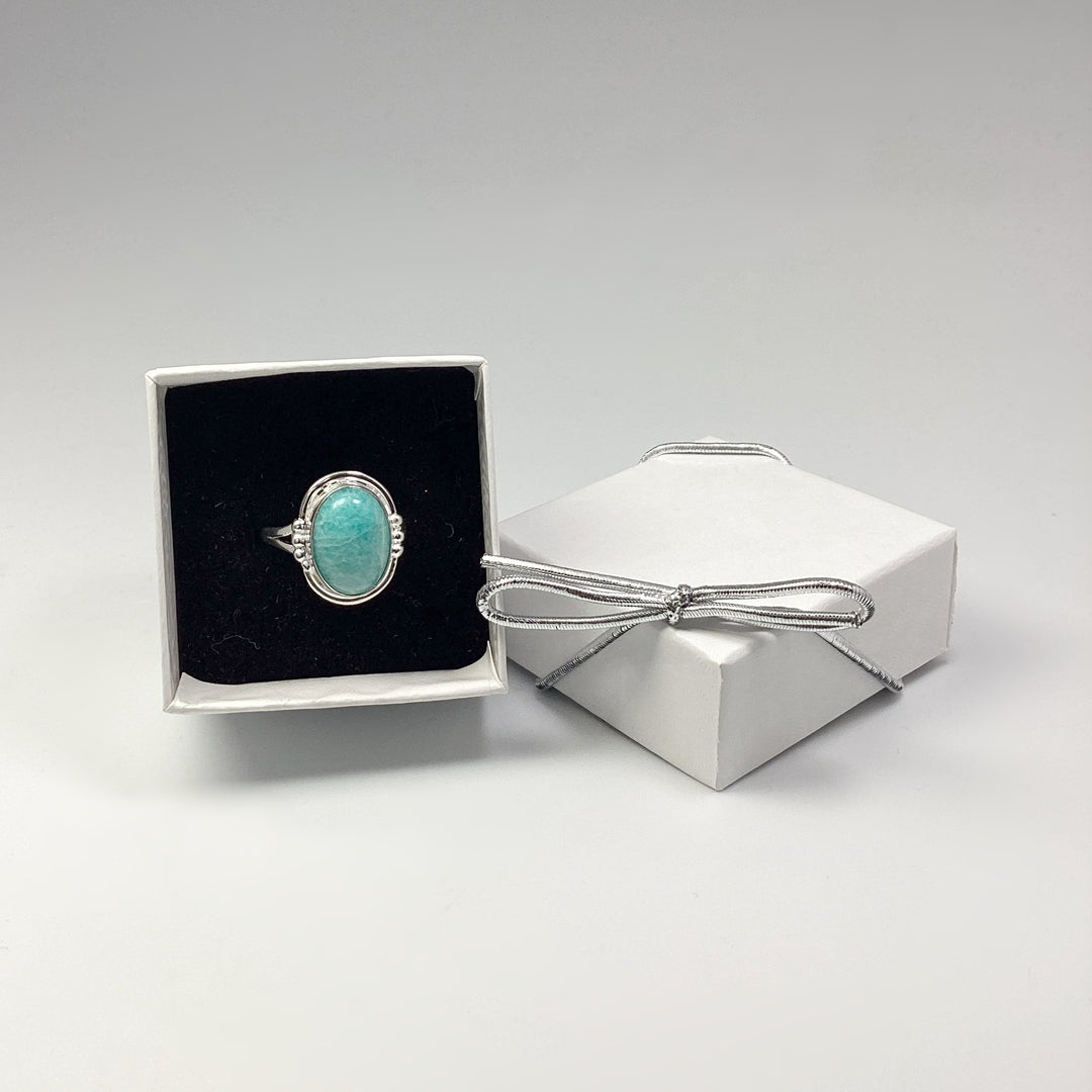 Amazonite Ring - Rocks and Gems Canada