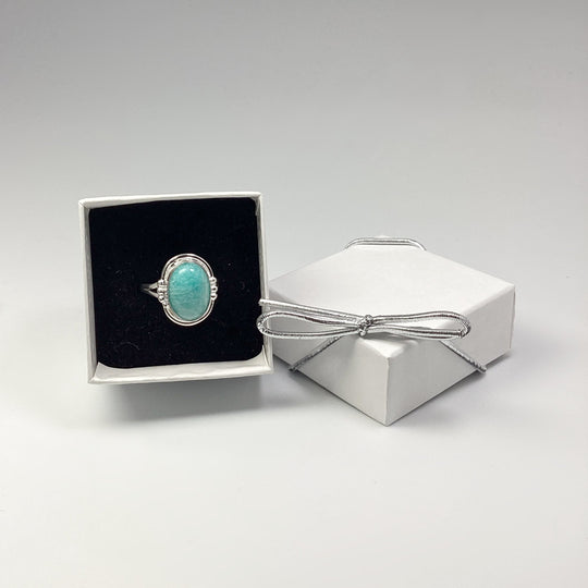 Amazonite Ring - Rocks and Gems Canada