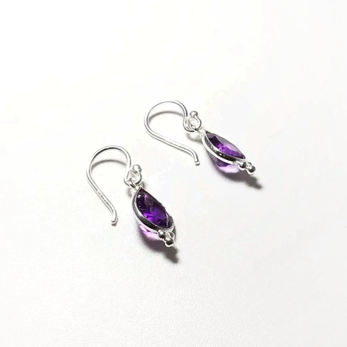 Amethyst Dangle Earrings