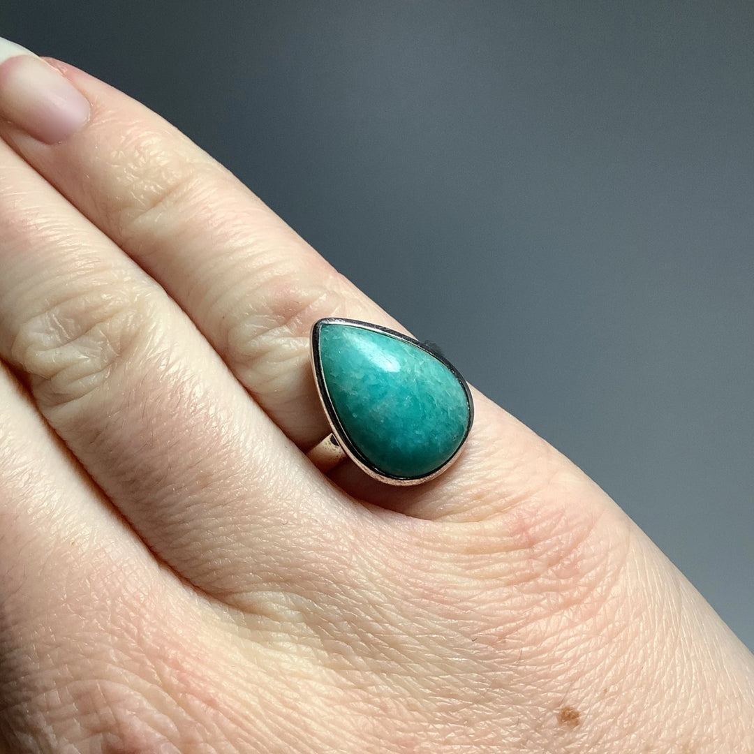 Amazonite Ring - Rocks and Gems Canada