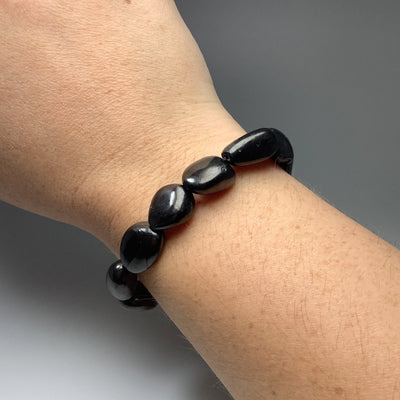 Shungite Nugget Beaded Bracelet