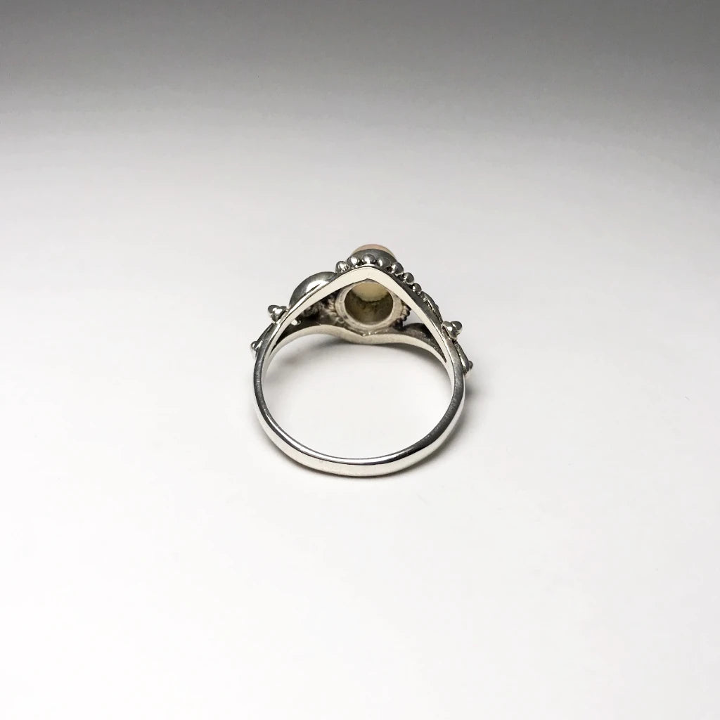 Ethiopian Fire Opal Ring