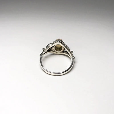 Ethiopian Fire Opal Ring
