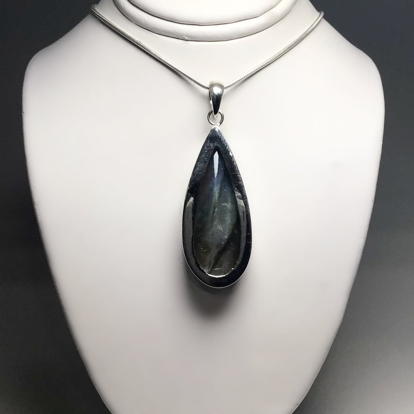 Faceted Labradorite Pendant