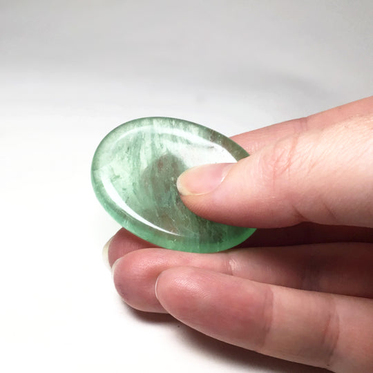 Worry Stone - Green Fluorite - Rocks and Gems Canada
