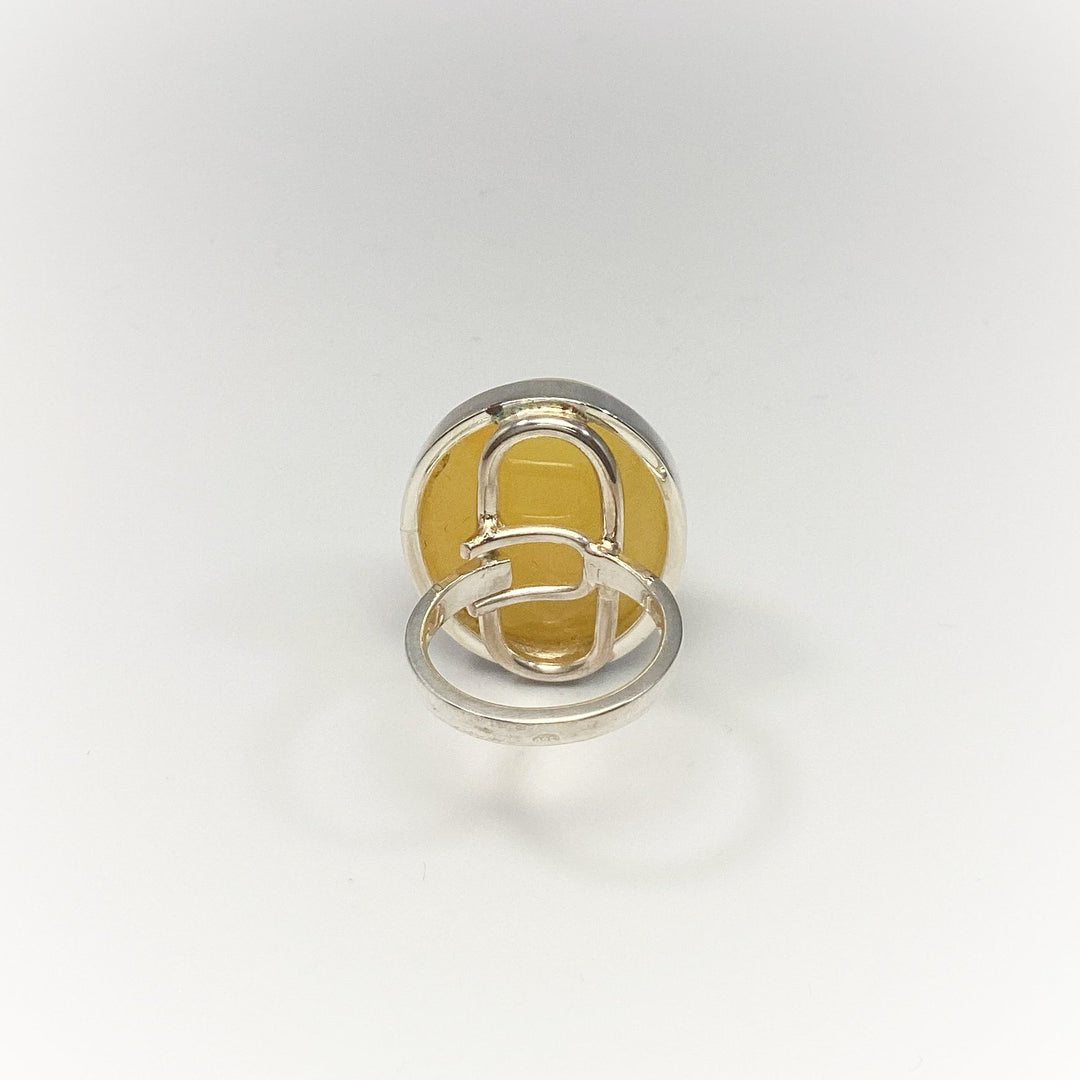 Butterscotch Amber Ring - Rocks and Gems Canada