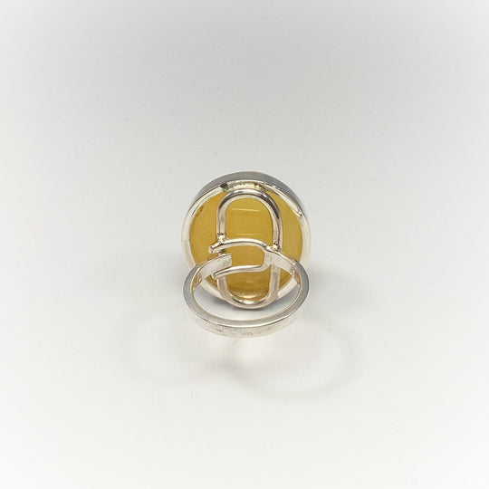 Butterscotch Amber Ring - Rocks and Gems Canada