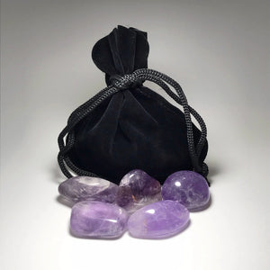Amethyst Small Tumbles Pouch